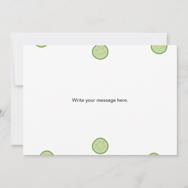 Flirty Valentine Card Tack Kort (Baksida)