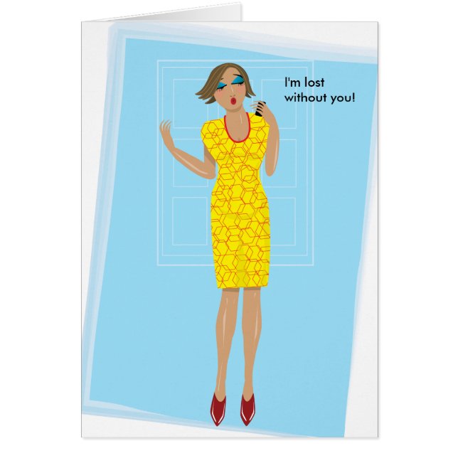 Flirtz: Renee Hälsningskort (Framsidan)