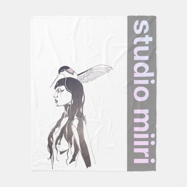 FLISBLYTA studio miiri Fleecefilt (Framsidan)