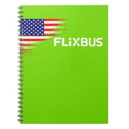 Flixbus-anteckningsbok Anteckningsbok