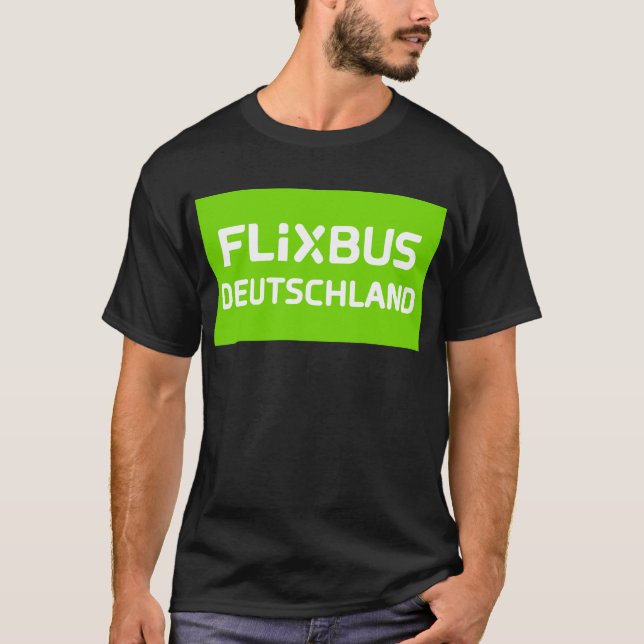 Flixbus Deutschland T-Shirt (Framsida)