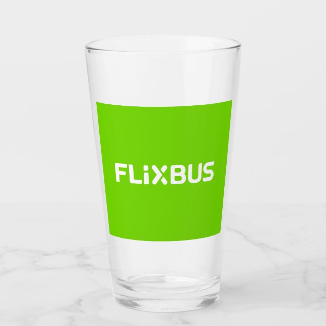 Flixbus Glass Kopp (Framsida)