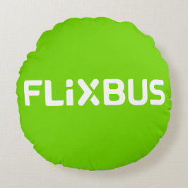 Flixbus Round Pillow Rund Kudde