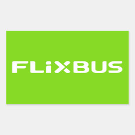 Flixbus Stickers Rektangulärt Klistermärke