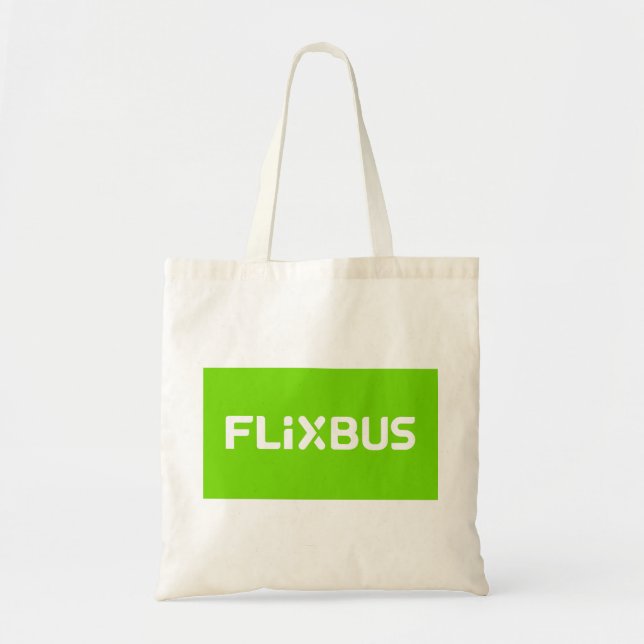Flixbus Tote Bag Tygkasse (Framsidan)