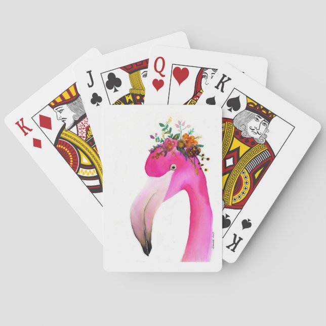 "Flo"-kort Casinokort (Baksidan)