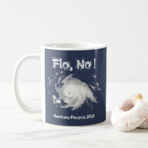 Flo, nej! Orkanen Florens 2018 Kaffemugg