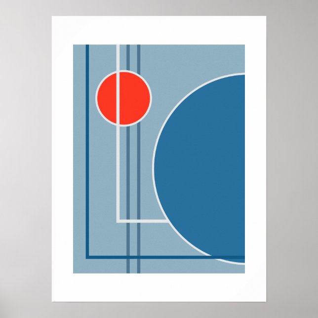 Floating Circles 11 Poster (Framsidan)