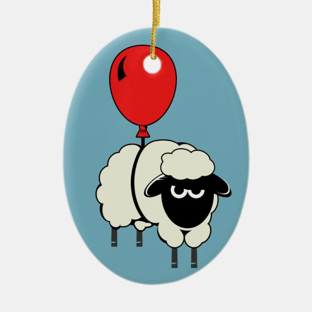 FloatingSheep Julafton Ornament (Framsidan)