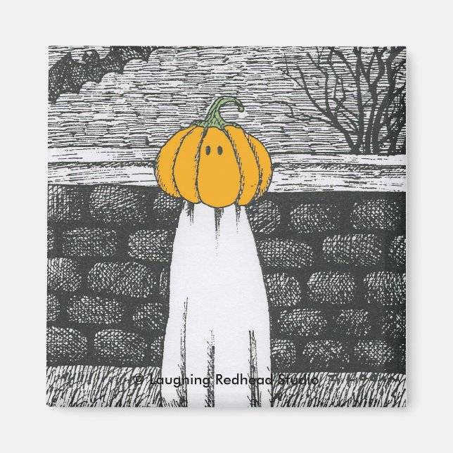 Floaty Ghost Magnet (Framsidan)