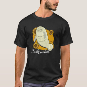 Floaty Potato Manatee Sea Cow Manatees T Shirt
