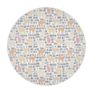 Flock av Alpacasmönster