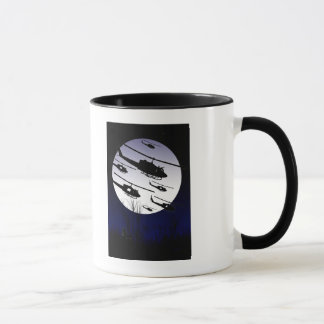 Flock av den Hueys kaffemuggen Mugg
