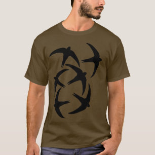 Flock av svalor t shirt