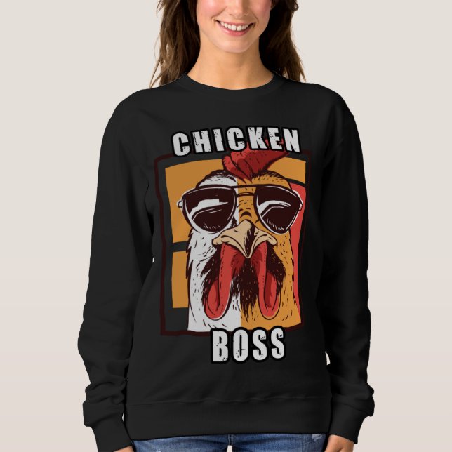 Flock Boss flock Boss Höns Kärlek Tuppar T Shirt (Framsida)