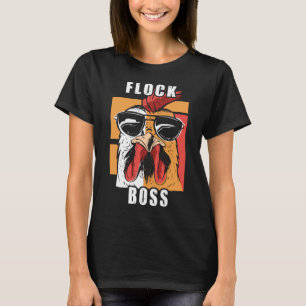 Flock Chef flock Chef Huhn Kärlek Tuppar 2 T Shirt