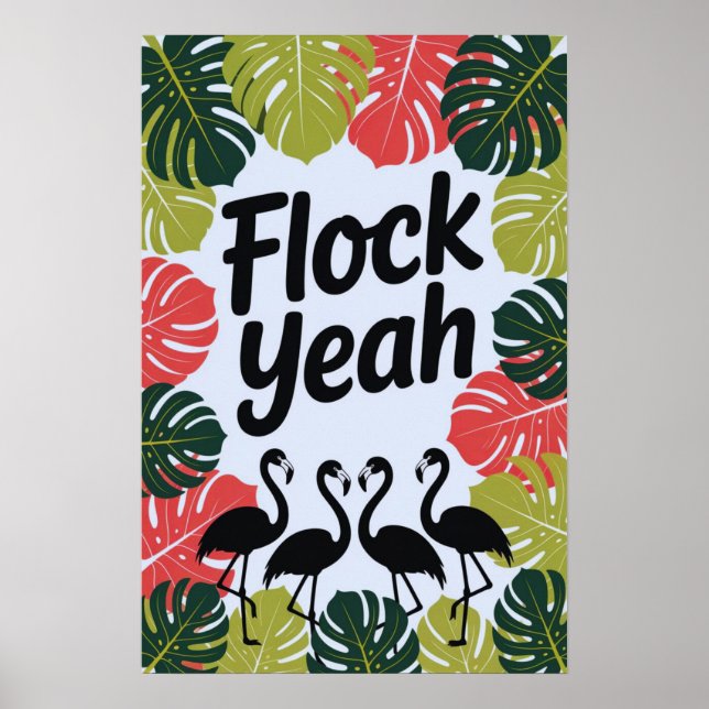 Flock Yeah! Poster (Framsidan)