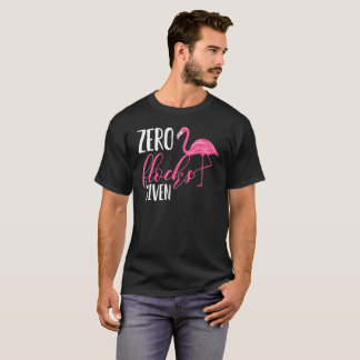 Flockar som nolla ges den roliga tee shirt
