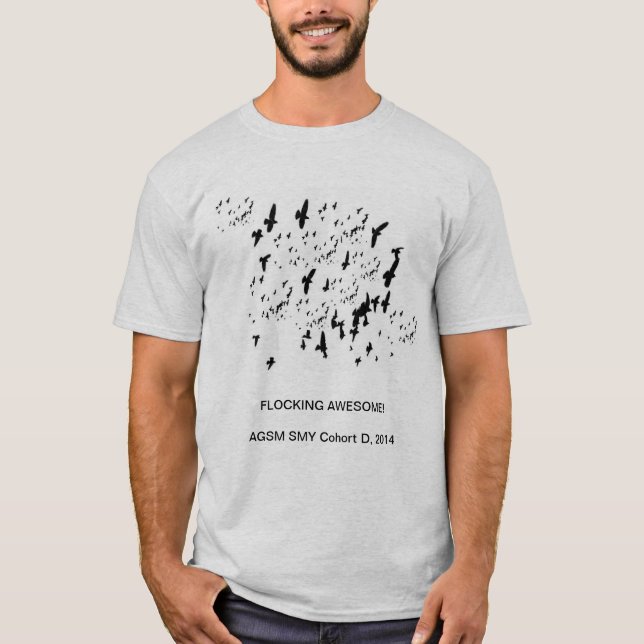Flockas fantastisk t-shirt (Framsida)
