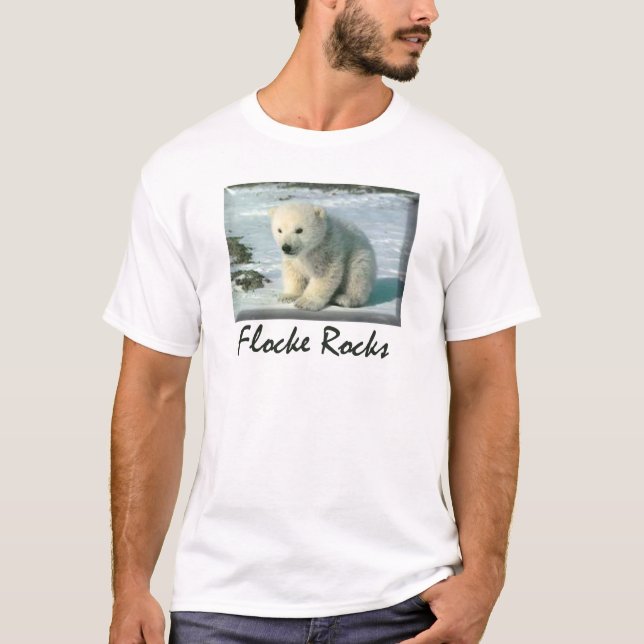 Flocke stenar! tee (Framsida)
