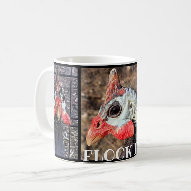 FLOCKERA IT! Guineas fiskekaffe Mugg (Framsida vänster)
