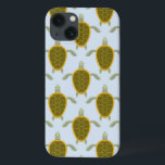 Flocket av sjösköldpaddor Mönster<br><div class="desc">Flockade havssköldpaddor mönster - akvatisk reptil med snäcka | © and ® Bigstock® - Med förbehåll för alla Höger.</div>