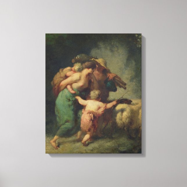 Flockets återkomst canvastryck (Framsida)