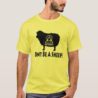 Flockmentaliteten - var inte en fårT-tröja T-shirt