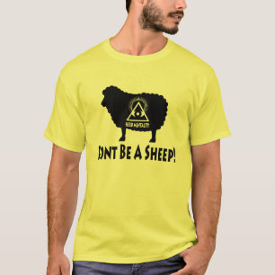 Flockmentaliteten - var inte en fårT-tröja Tee