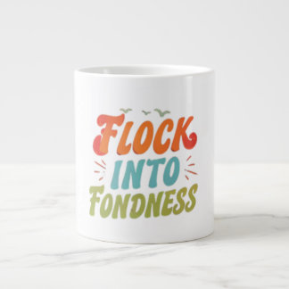 Flockning till fondness Specialty Mugg Jumbo Mugg