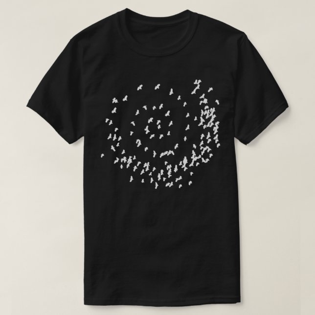 Flockor av cockatoos t shirt (Design framsida)