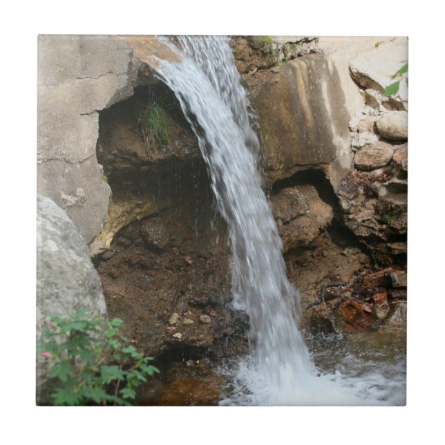 Flod Fall Kakelplatta (Framsidan)