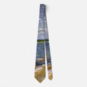 Flod med roddbåtar av Vincent van Gogh Slips