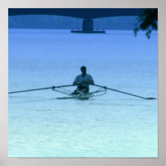 Flod Sculling Poster