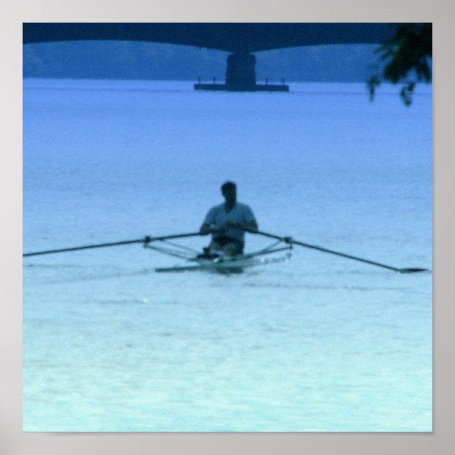 Flod Sculling Poster (Framsidan)