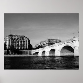 Flod Seine-affisch Poster