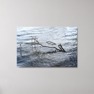 Flod, Stilleben Canvastryck