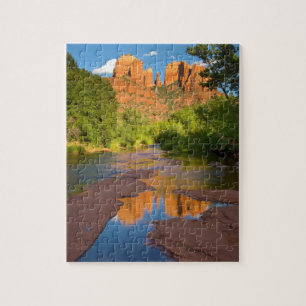 Flod vid Red Rock Crossing, Arizona Pussel