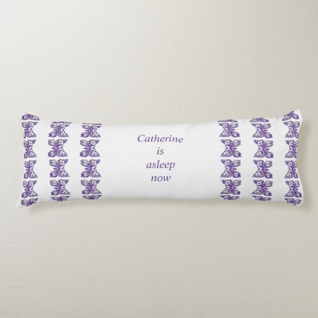 Flödade fjärilar kroppskudde (Framsidan)