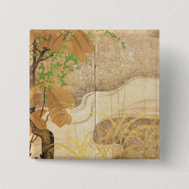 Flödande flod knapp (Framsida)