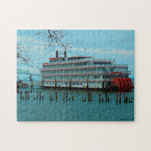 Flodångfartyget Stern Wheeler Oregon. Pussel