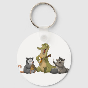Flodarmtillbringaremusikband Keychain Nyckelring