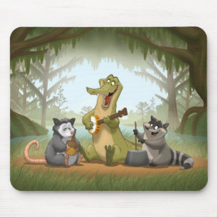 Flodarmtillbringaremusikband Mousepad Musmatta
