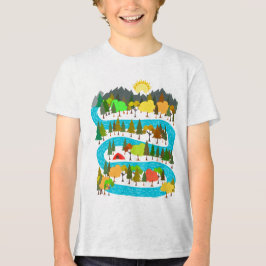 Flodcampingdesign T Shirt