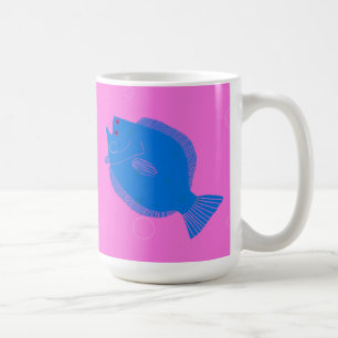 Flöde alltid på den ljusa sidan kaffemugg