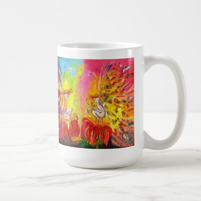 FLÖDE ÄLVOR AV DAWN Fantasy Kaffemugg (Höger)