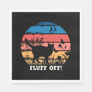 Flöde av katt pappersservett