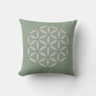 Flöde av Life Geometric Mönster Pillow Kudde