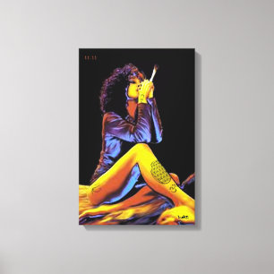 FLÖDE AV LIVSKATATTOO DMT ANDLIG GRAFFITI RETRO CANVASTRYCK