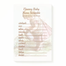 Flöde Baby-Namn-skammusslor för babyskor Ord-spel